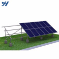 Sistema de montagem de painel solar de aço durável em uso